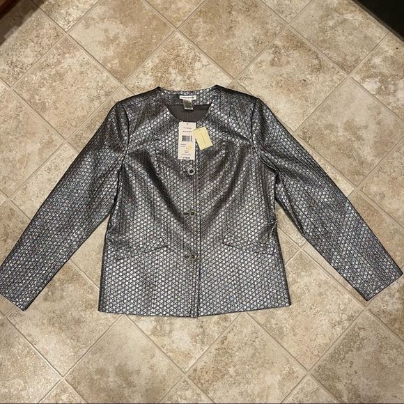 Laura Ashley Metallic Jacket - Picture 1 of 4